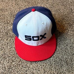 Men’s Hat - Navy, White, and Red
